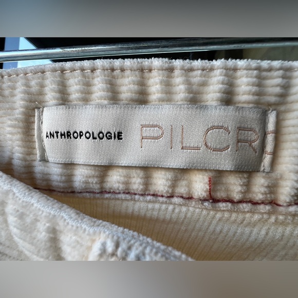 Pilcro | The Slim Boyfriend Corduroy Jeans | NWT Cream 27 - Picture 5 of 16